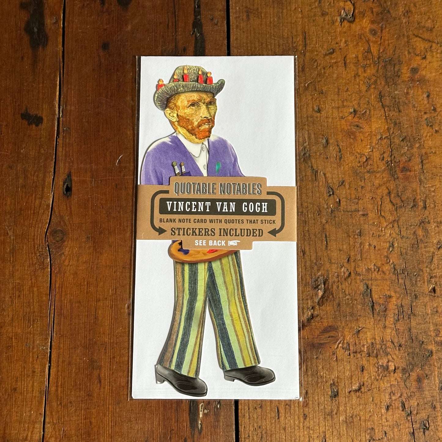 Vincent van Gogh Greeting Card by The Unemployed Philosophers Guild