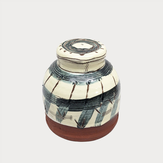 Terracotta watering roses by Camille Biddell