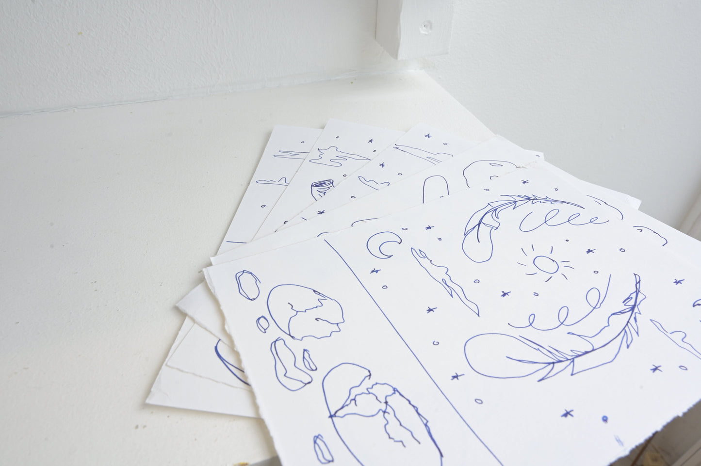 Daily drawings by Benjamin Arthur Brown