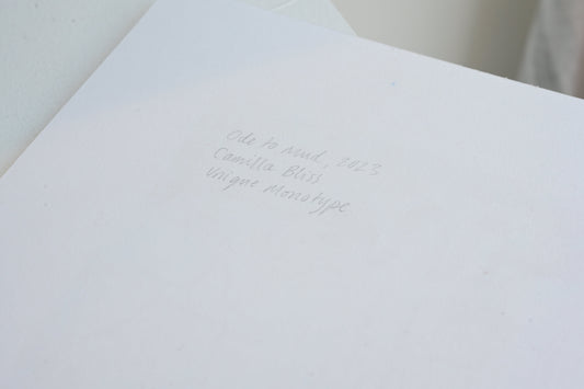 Ode to Mud by Camilla Bliss