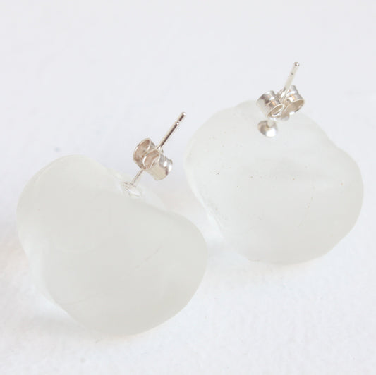 Resin Conker Earrings by Grace Richardson