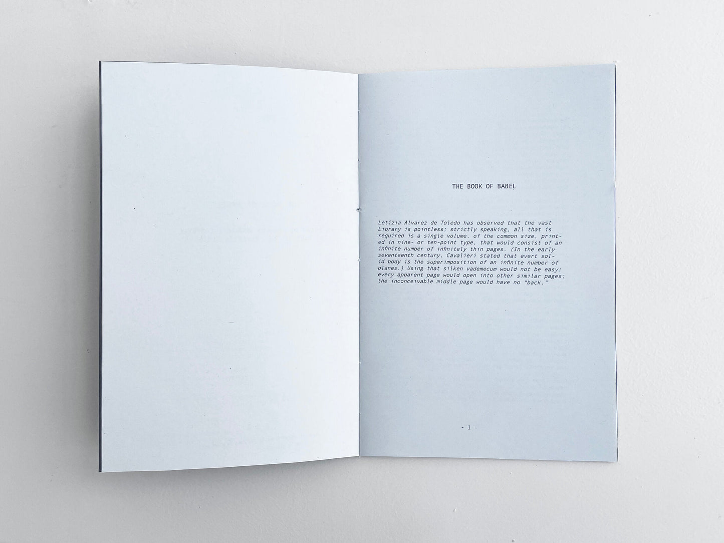 The Library of Babel by Frances Whorrall-Campbell
