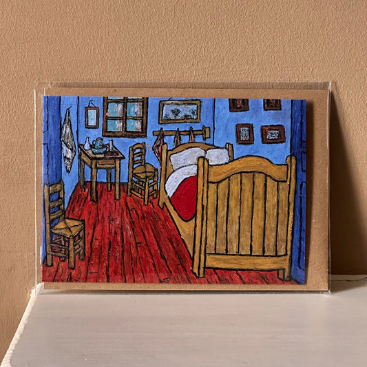 Paul Chalcroft Greeting Card by Van Gogh House