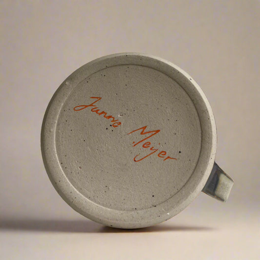 Brown Tapered Mugs By Janne Meijer