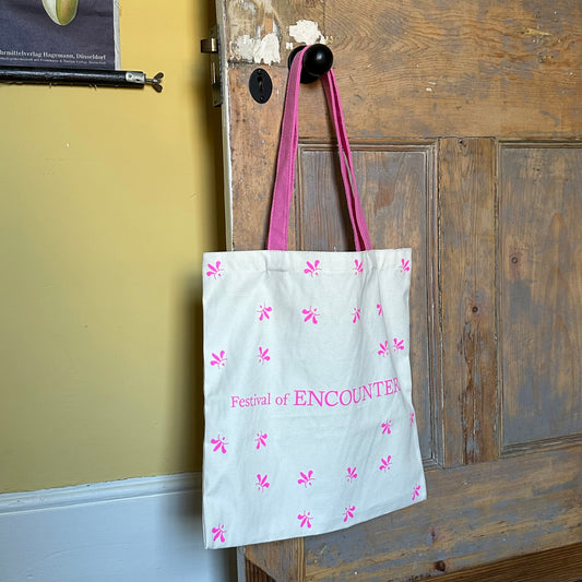 Festival of ENCOUNTERS Limited Edition Pink Tote Bag