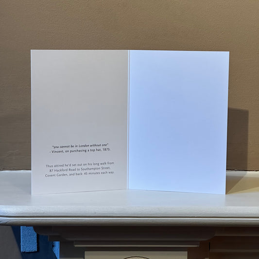 Young Vincent in a Top Hat by Ian Briers