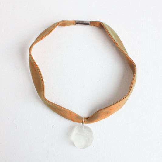 Resin Conker necklace by Grace Richardson