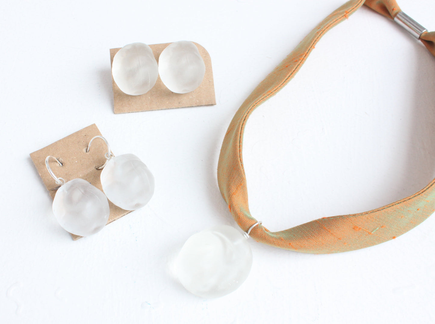 Resin Conker necklace by Grace Richardson