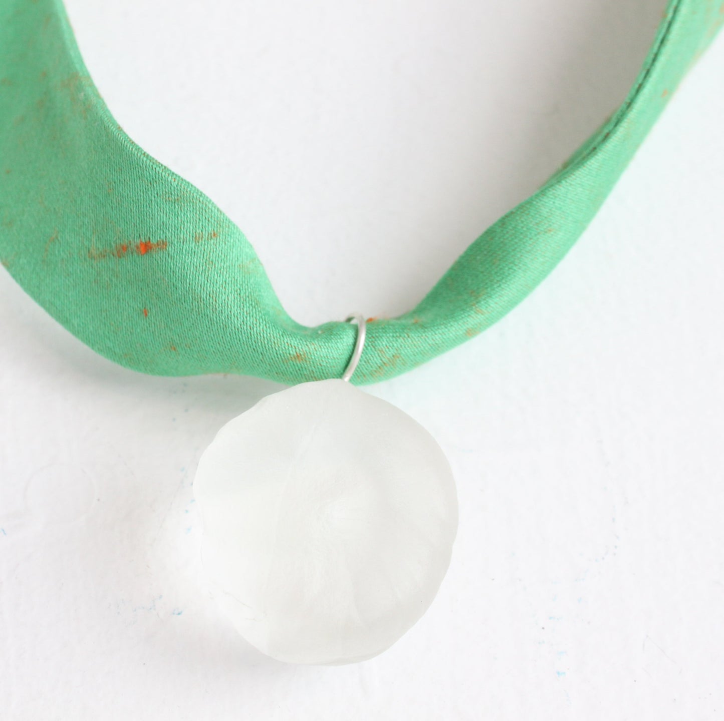 Resin Conker necklace by Grace Richardson