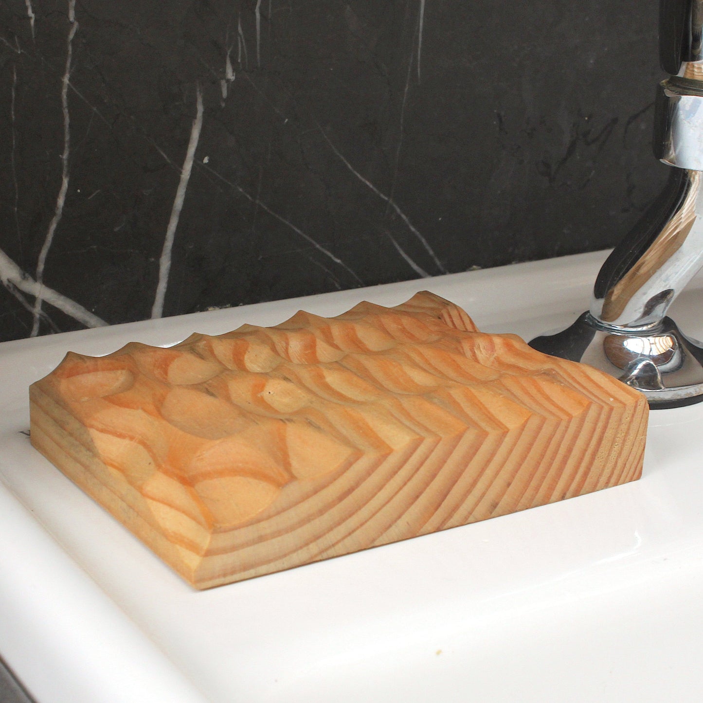 Hand Carved Soap Dishes by Sam Ayre