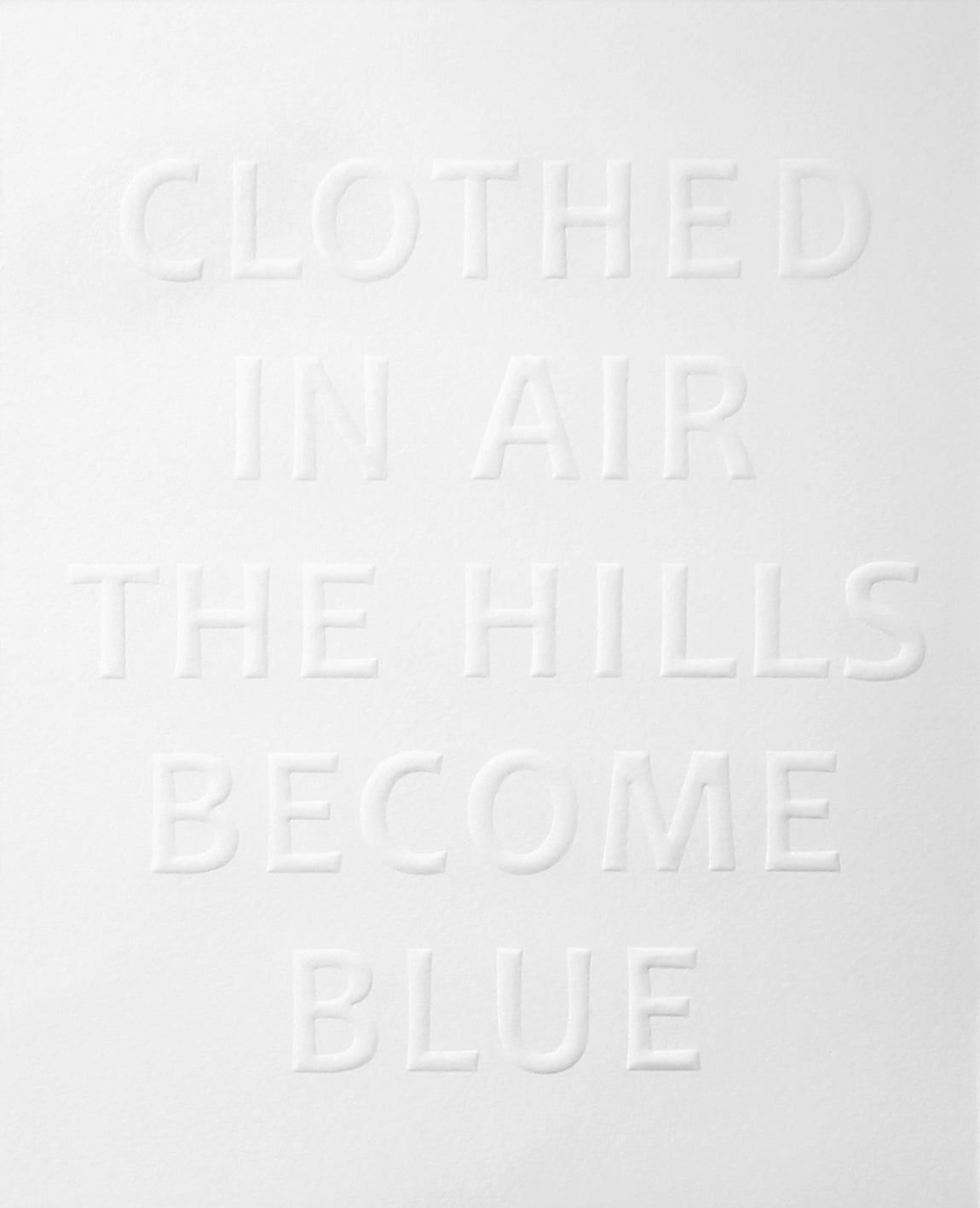 Clothed in Air by Liz Middleton