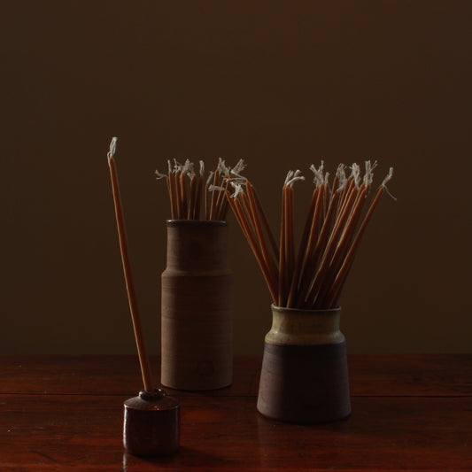 Long Beeswax Candles