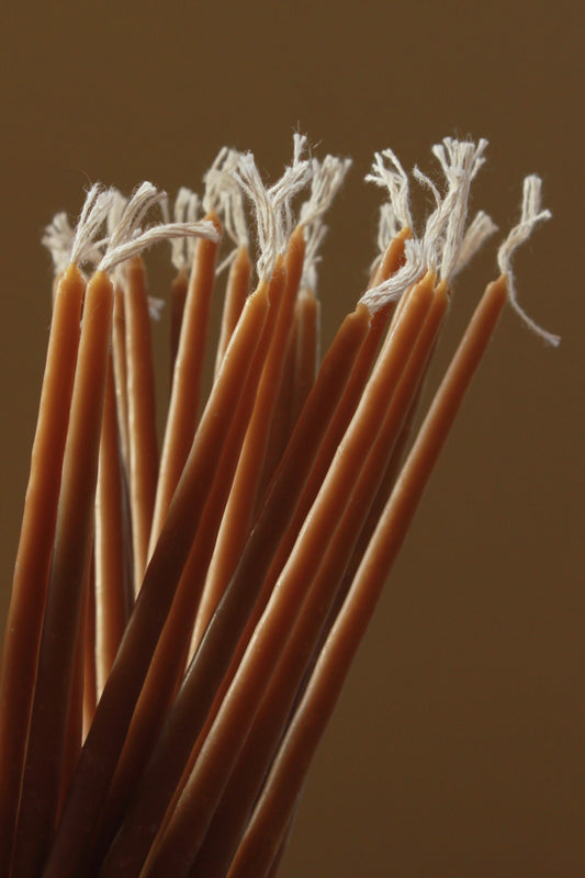 Long Beeswax Candles