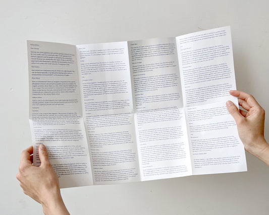 Van Gogh's Colours: A Pigment Timeline Pamphlet by Jo Volley