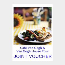 Load image into Gallery viewer, Guided Tour and Meal at Cafe Van Gogh for Two Gift Voucher