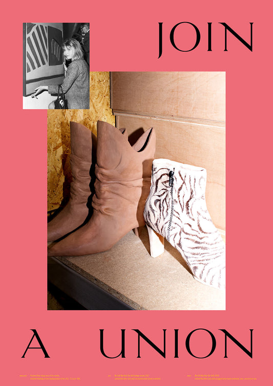Join a Union (Boty/boots) by Madeleine Pledge
