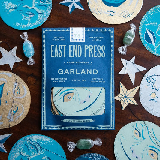 Man on the Moon Garland by East End Press