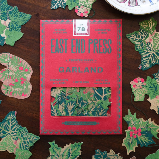 Holly and Ivy Garland by East End Press