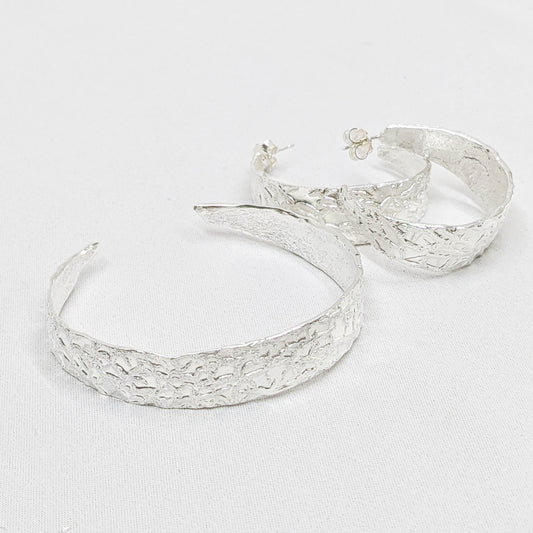 Melon Skin Earrings by Octi Ransom