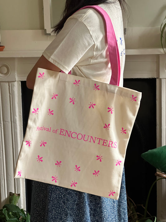 Festival of ENCOUNTERS Limited Edition Pink Tote Bag