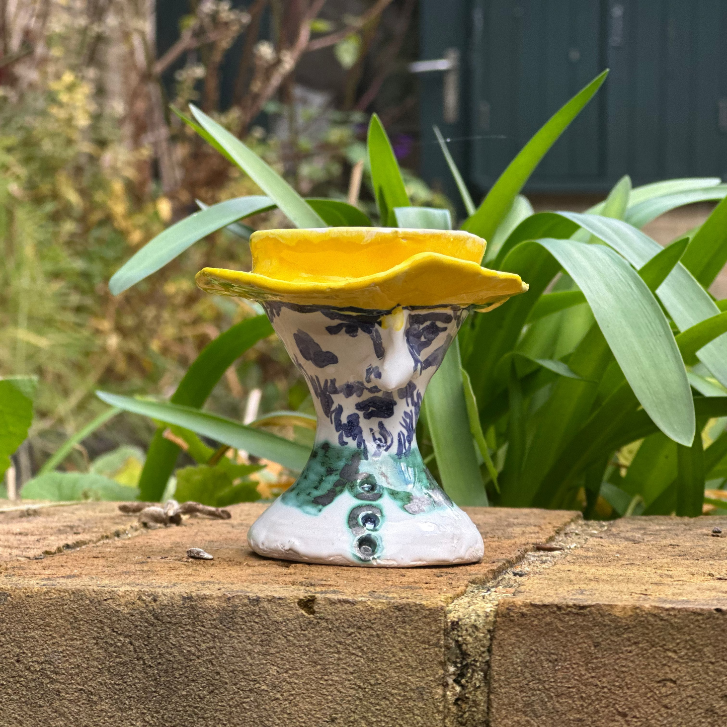 Van Gogh Egg Cups (2025) by Alice Macdonald