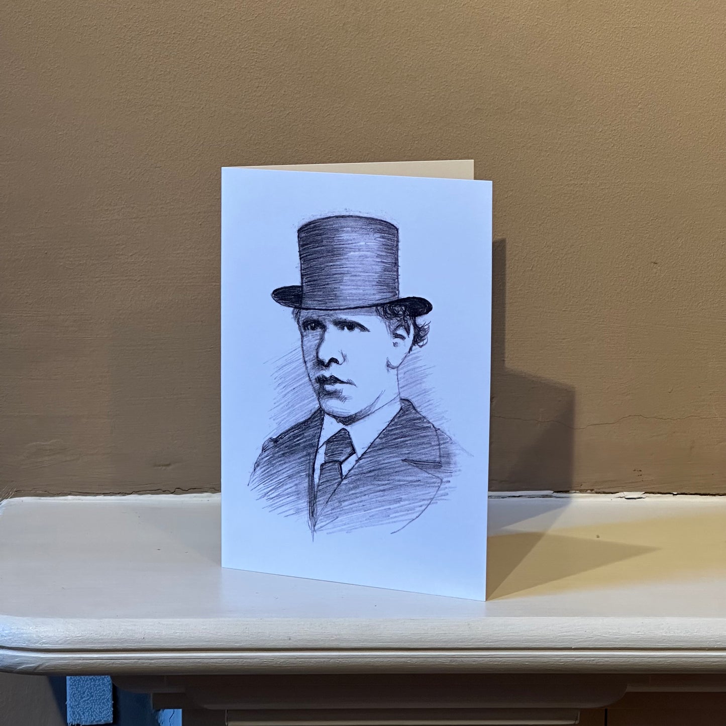 Young Vincent in a Top Hat by Ian Briers
