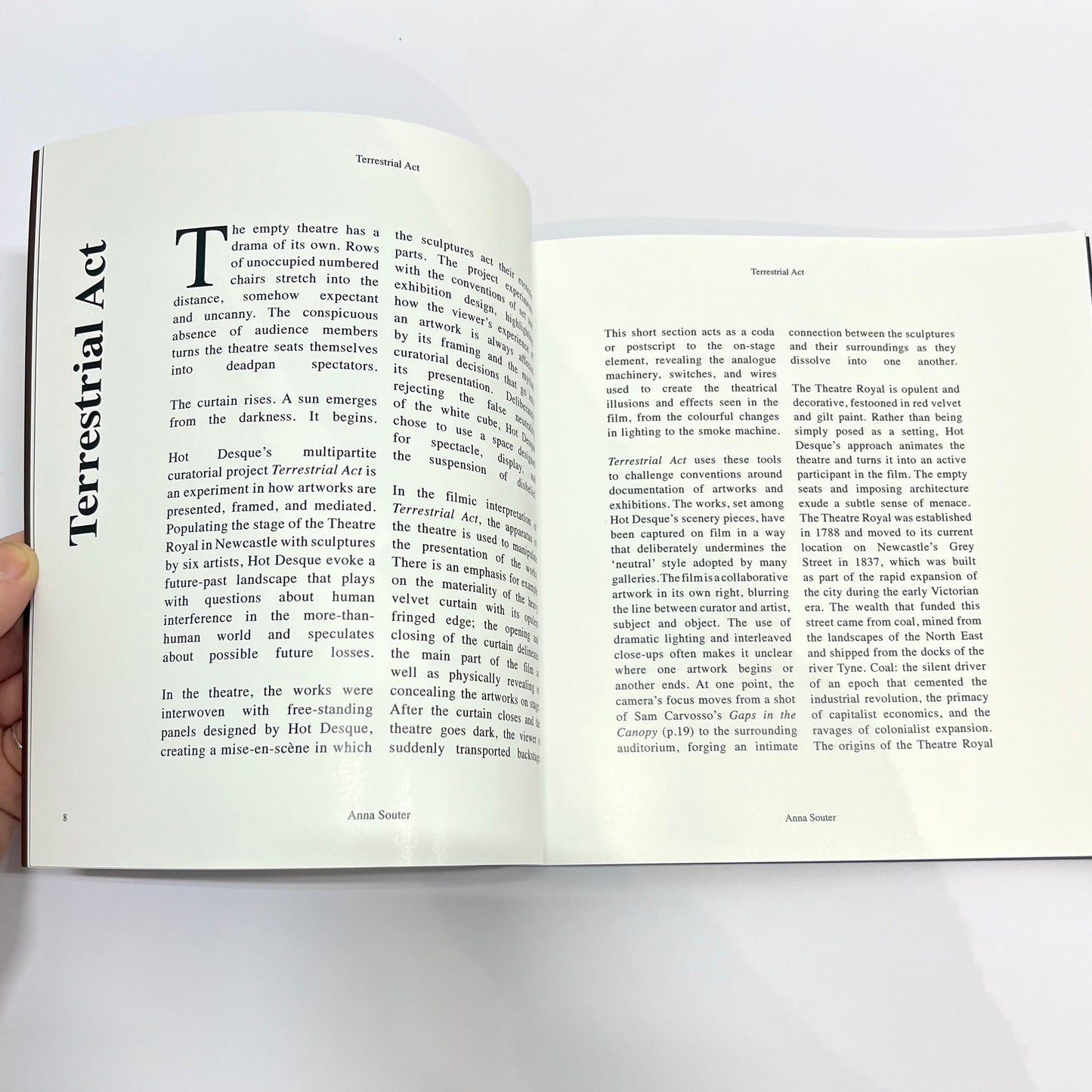 Terrestrial Act Publication by Hot Desque
