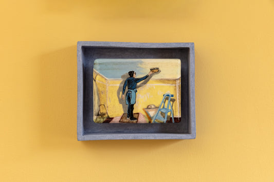 Re-Papering The Ceiling by Henrietta MacPhee