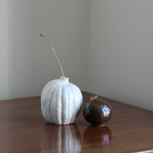 Load image into Gallery viewer, SALE: Natural Selection &#39;Autumnal Vessels&#39;: Small Porcelain Pumpkin Vase