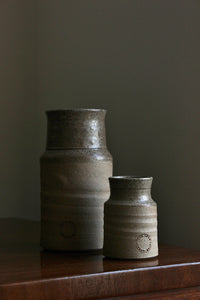 Handmade Blacking Pots by Nigel Hunter in Sand