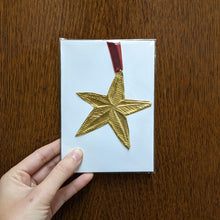 Load image into Gallery viewer, Star Decoration by Megan Fatharly