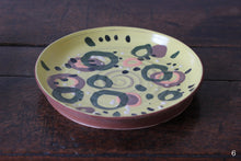 Load image into Gallery viewer, Handmade slipware terracotta plates by Francesca Anfossi (Yellow)